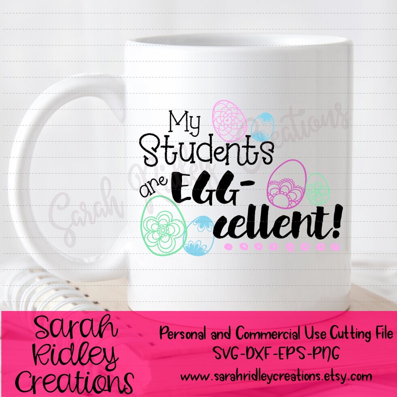 Download My Students are Egg-cellent SVG Easter SVG Teacher Svg | Etsy