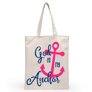 God is My Anchor SVG File - Etsy