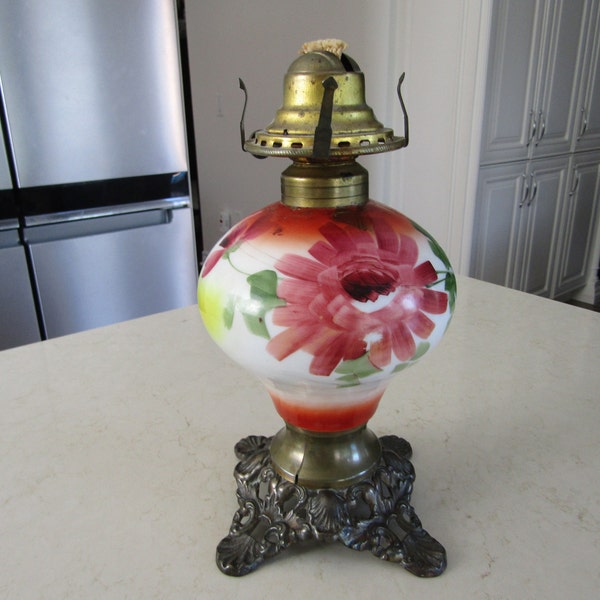 Vintage Oil Lamp Etsy