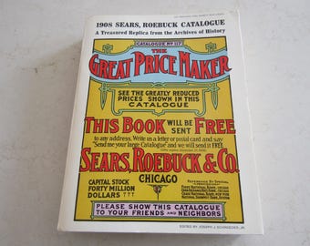 1908 Reproduction Sears Roebuck Catalogue