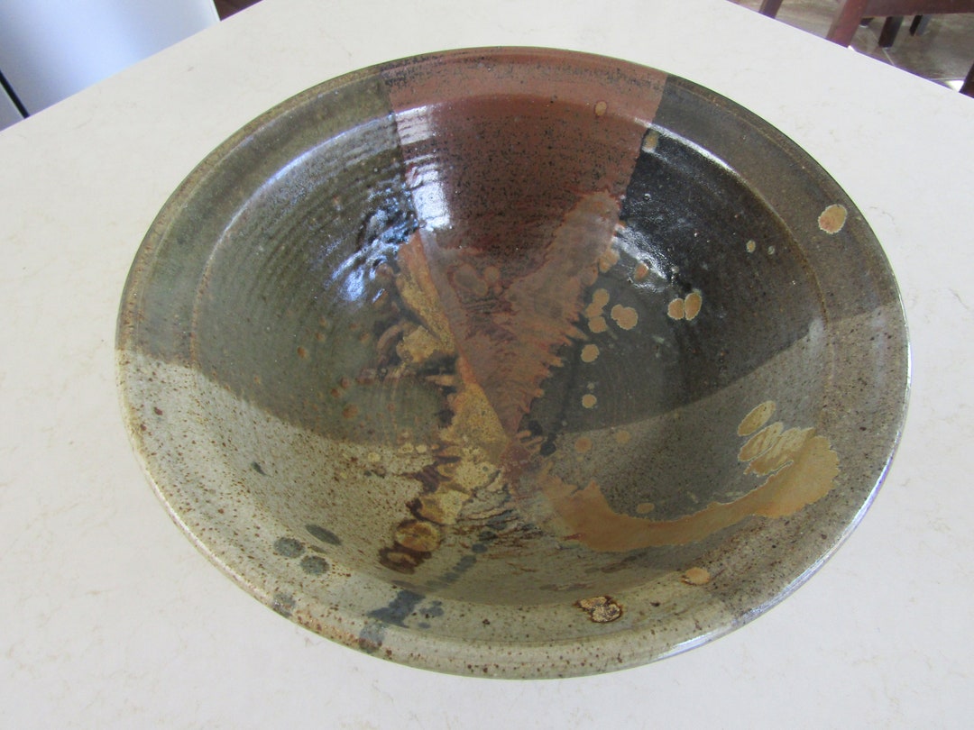 Vintage Thistlecroft Pottery Bowl Etsy