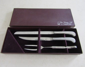 Stainless 3 Piece Carving Set