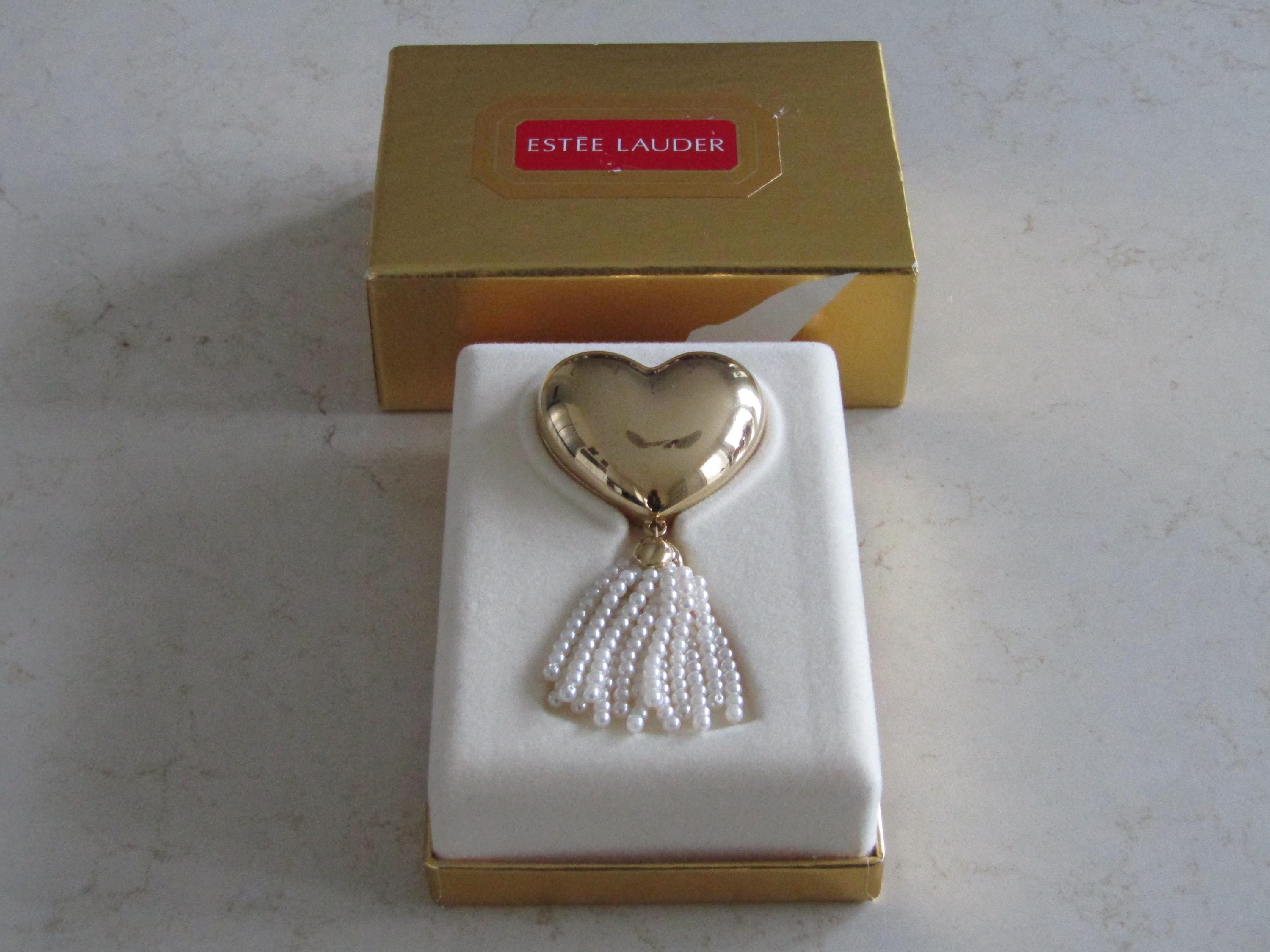 ESTEE LAUDER 練香水 solid perfume キトゥンコンパクト Vintage Estee Lauder Solid Perfume Compact - Etsy