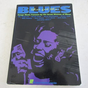 She's Got The Blues Music Book Songbook