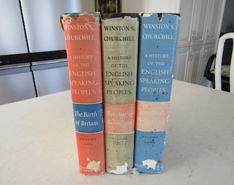3 A History Of The English Speaking People Books Winston Churchill