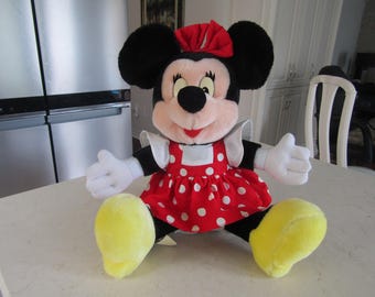 Vintage Minnie Mouse Plush Toy