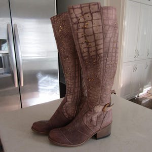 Size 38 Vintage Leather Boots