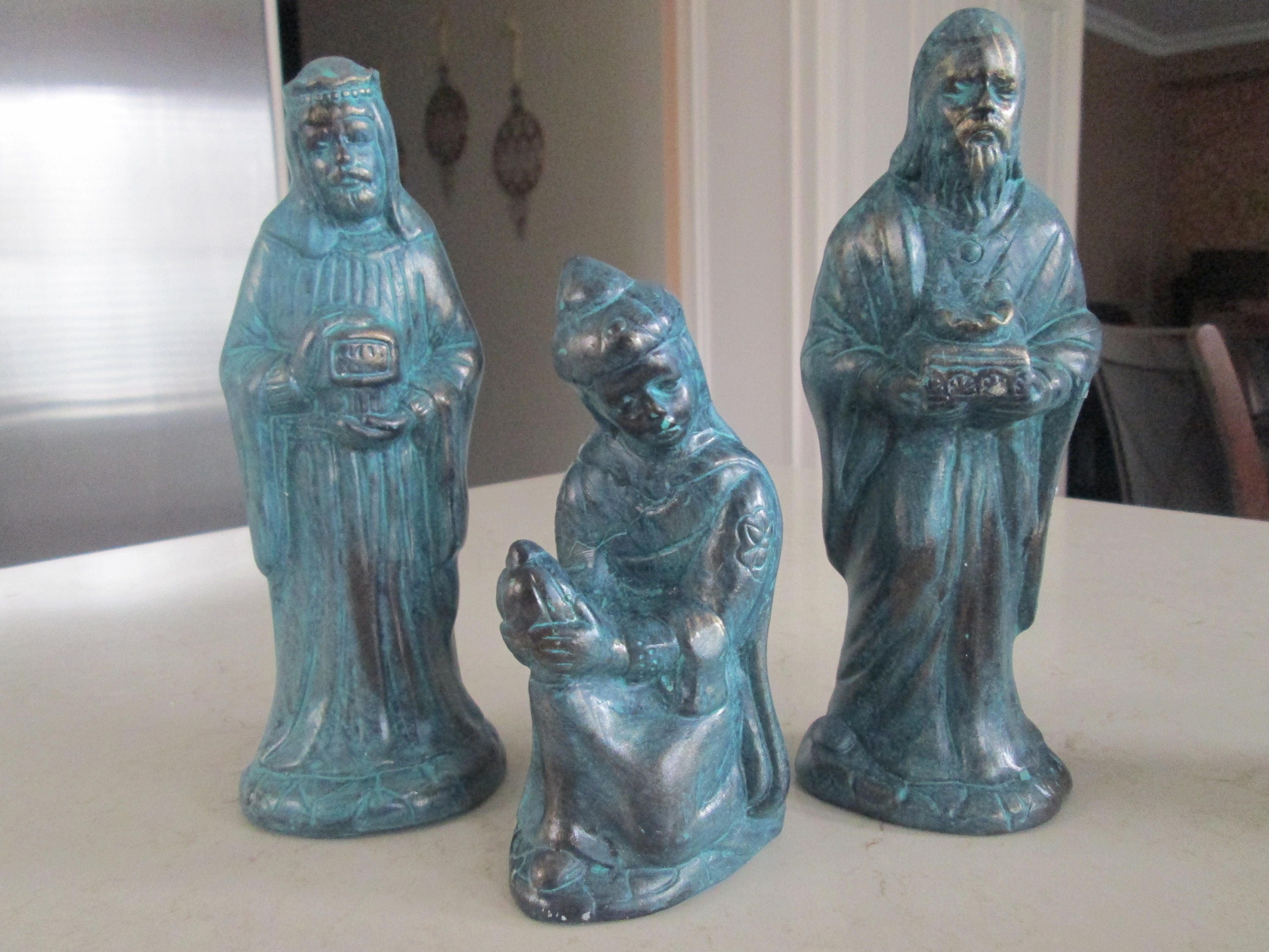 Vintage Nativity Set Etsy Canada