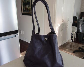 Leather Bucket Bag