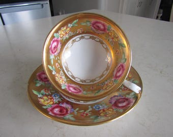 Royal Chelsea Teacup and Saucer