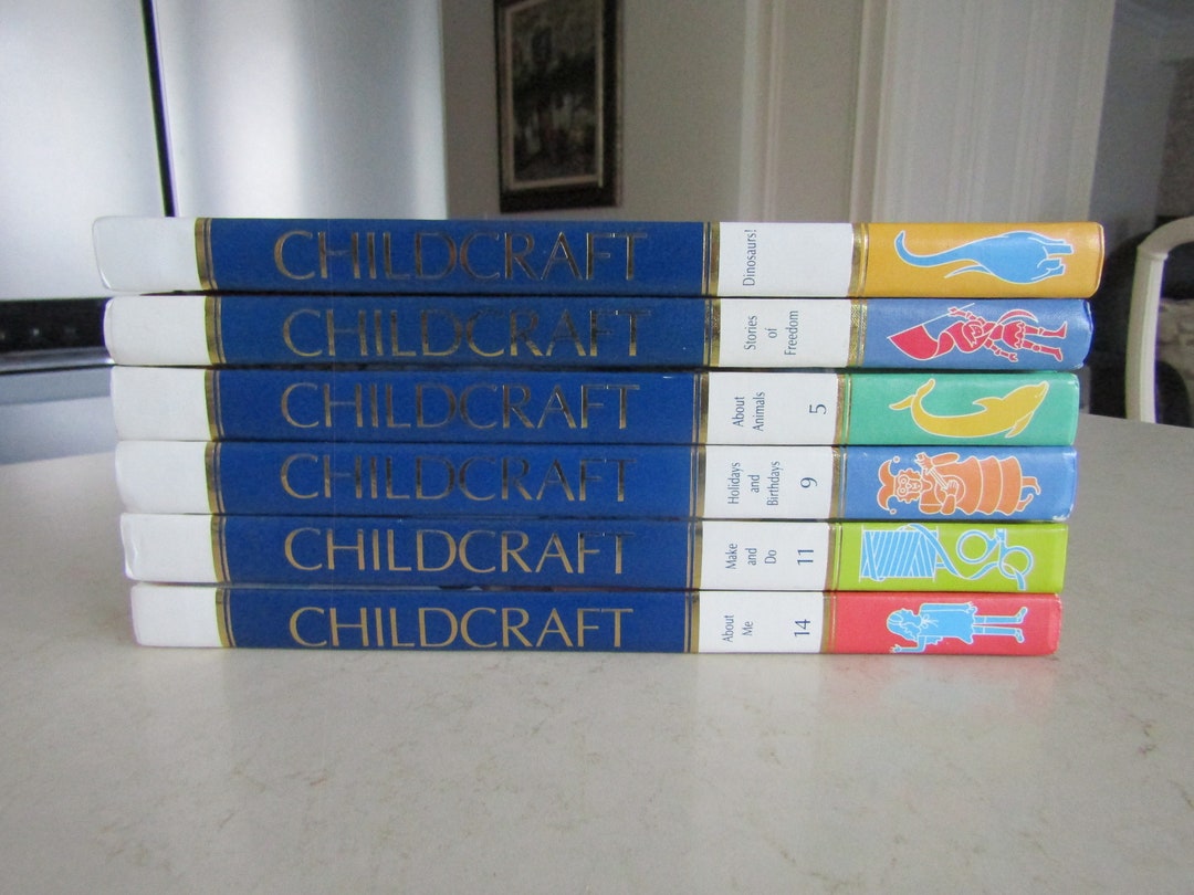 6 World Book's Childcraft Books Etsy