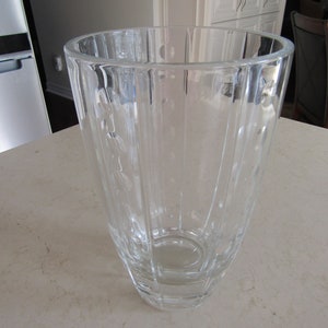 Vintage Heavy Crystal Vase