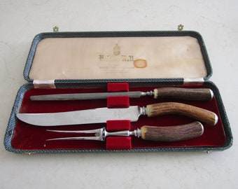 Vintage Carving Set