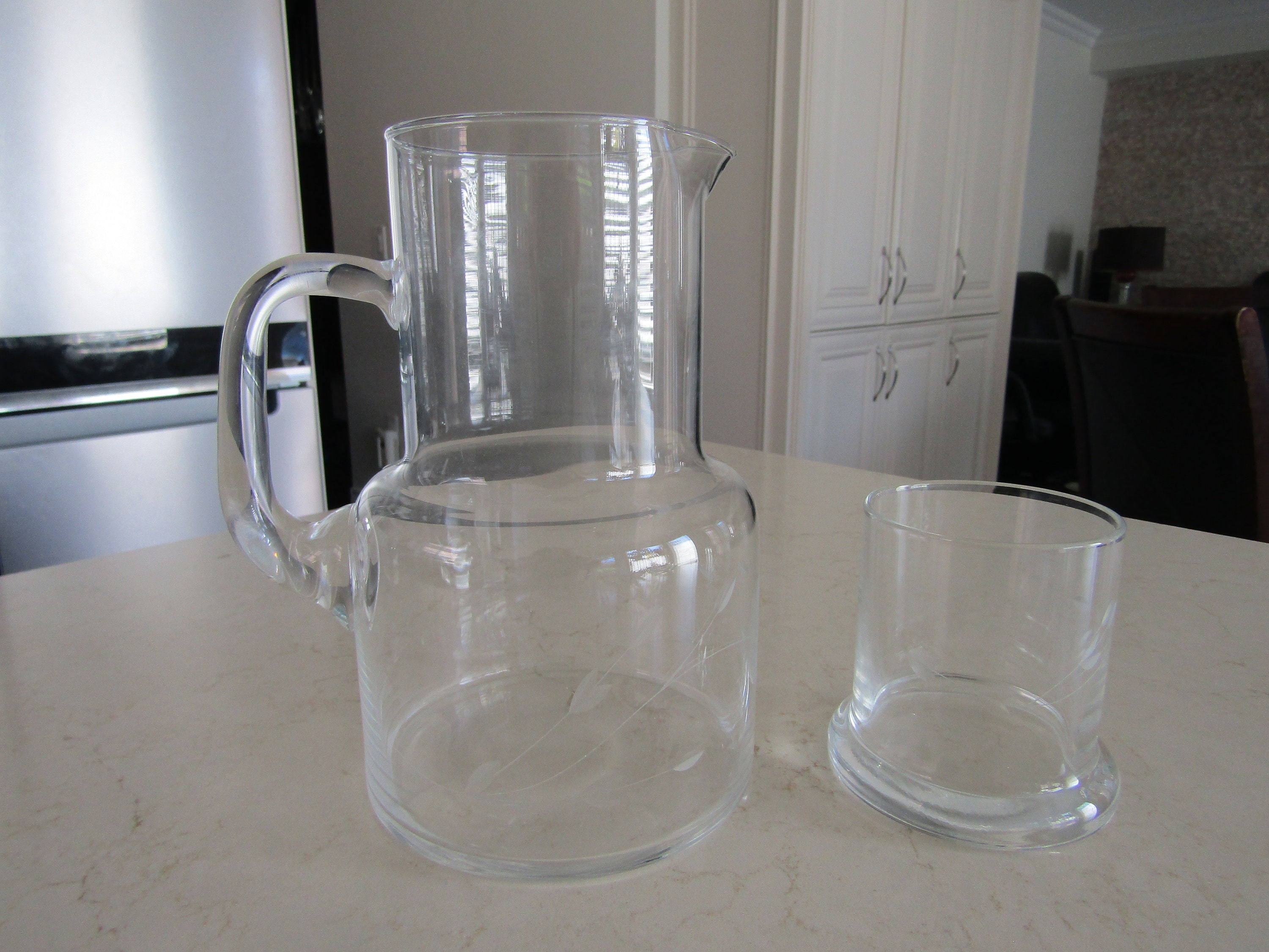 Pottery & Glass Glass PRINCESS HOUSE BEDSIDE CARAFE Glassware