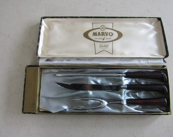 Vintage Carving Set
