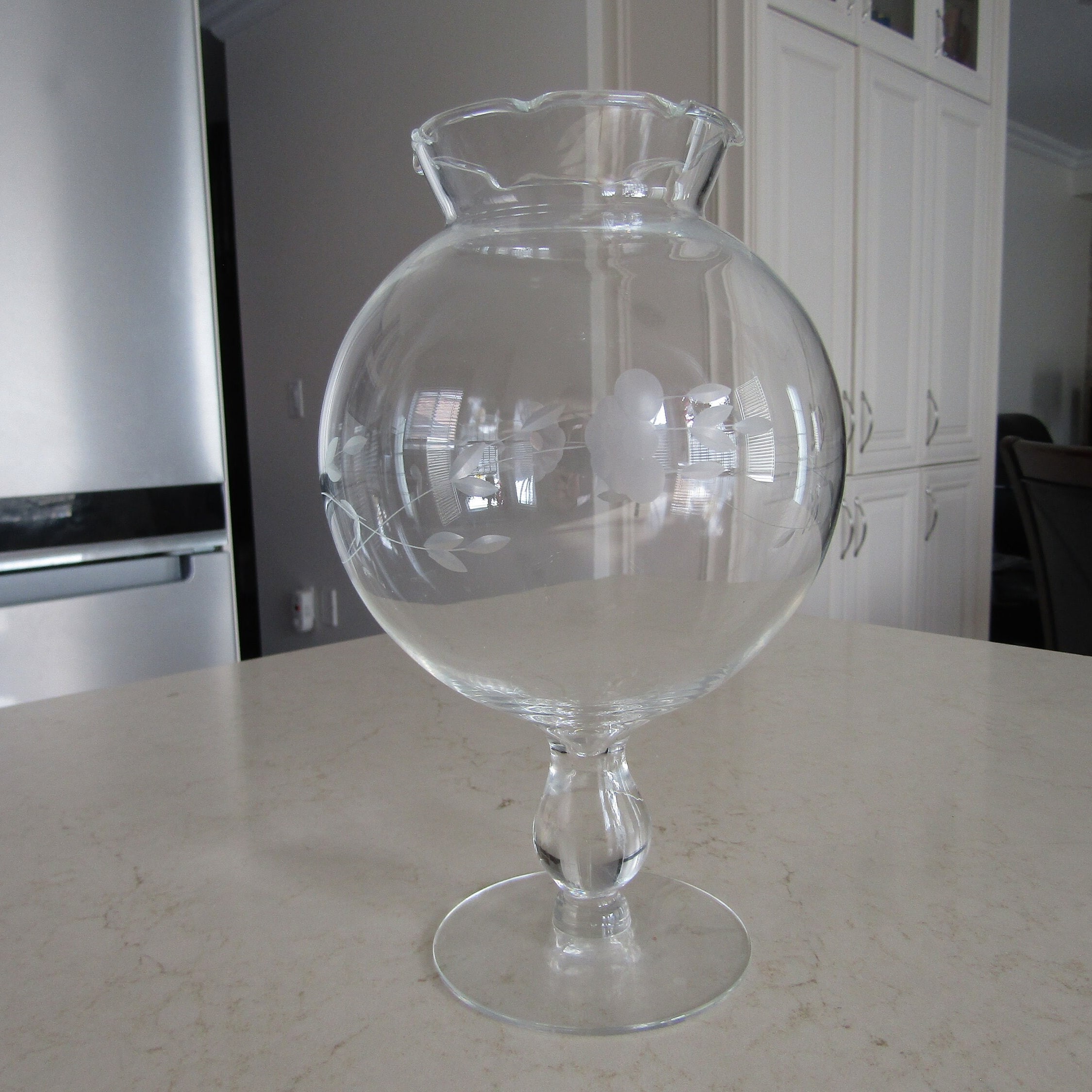 Princess House Pedestal Vase Etsy