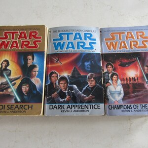 3 Star Wars The Jedi Academy Trilogy