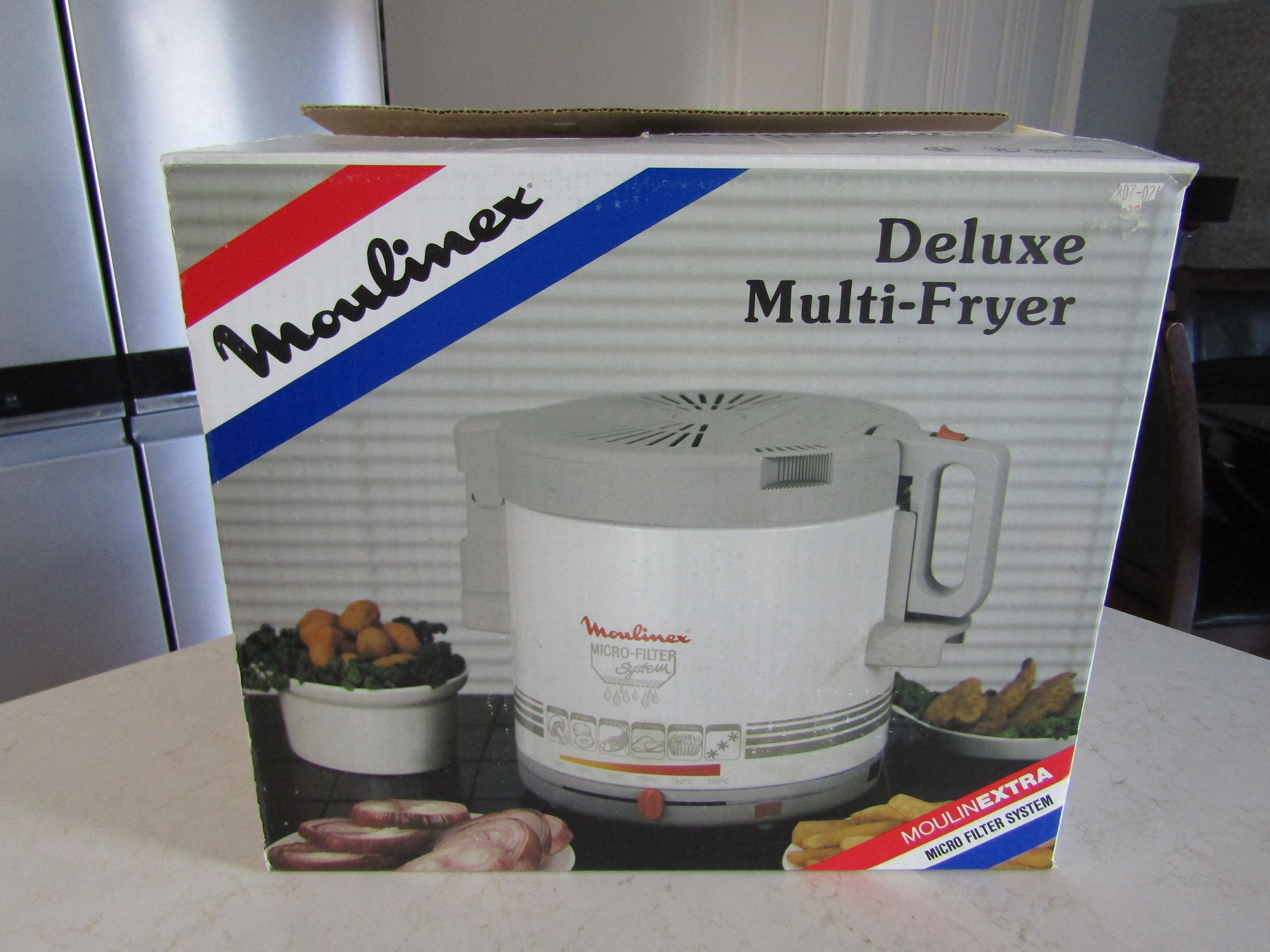 Vintage Moulinex Deluxe Fryer 