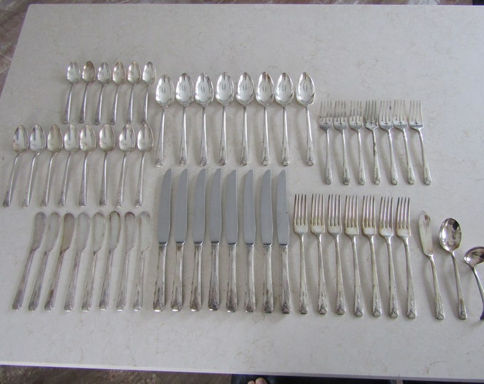 55 Community Plate Silverware Etsy