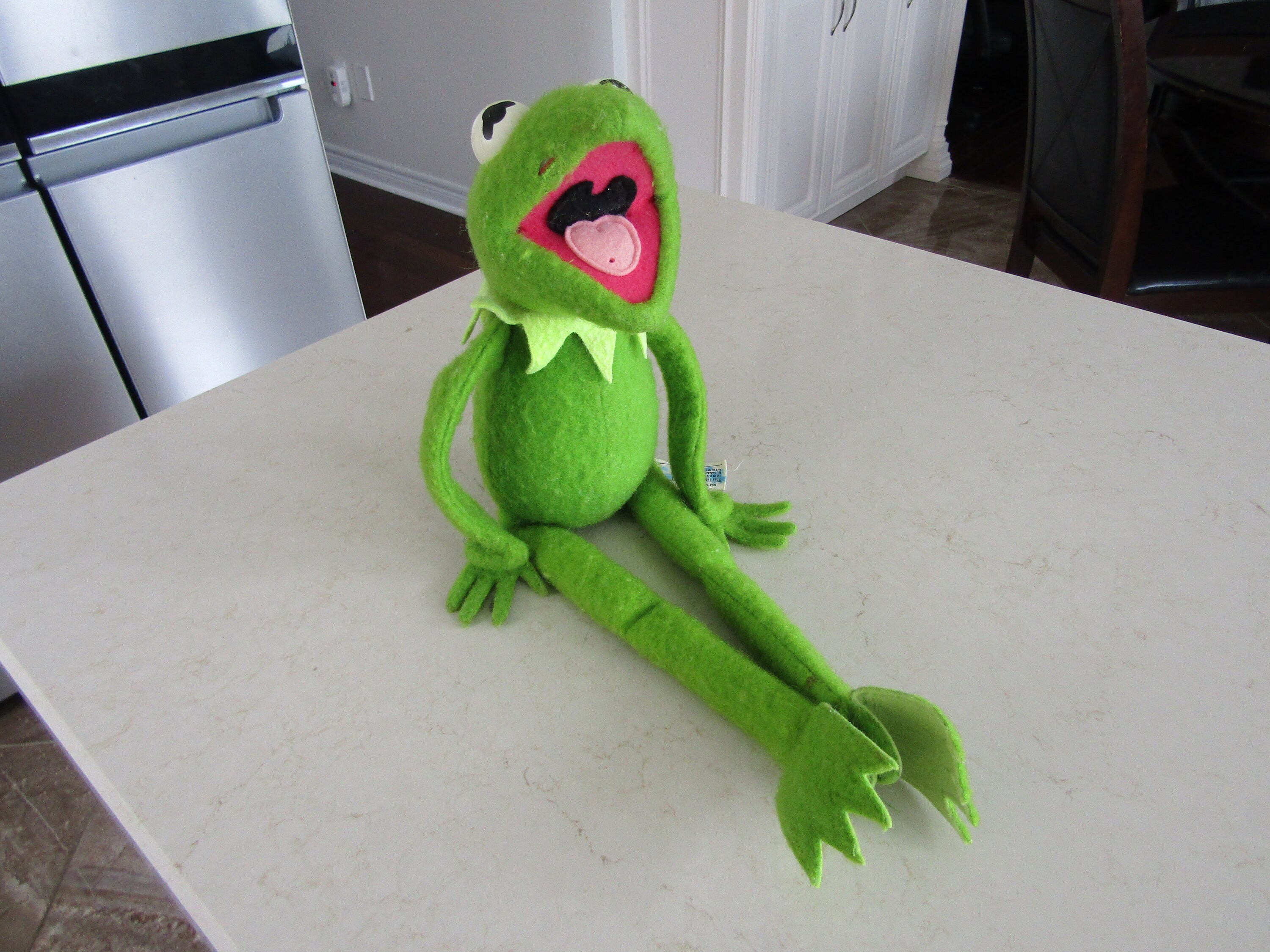 Kermit the Frog Full Body soft stuffed Puppet Toy NEW Kermit the Frog Full Body soft stuffed Puppet Toy NEW