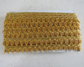 Vintage Metallic Gold Trim 21 Yards