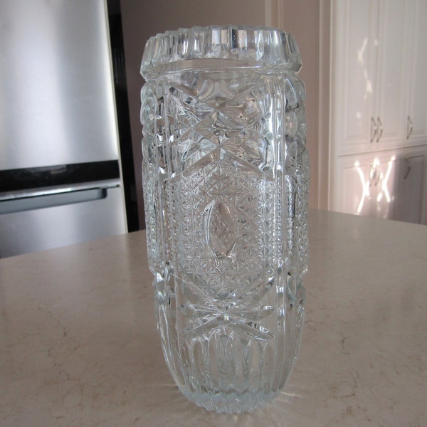Pressed Glass Vases Etsy