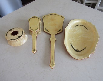 Vintage Dresser Vanity Set
