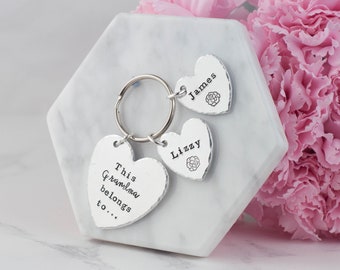 this grandma belongs to, grandma keyring, this grandma belongs, gift for grandma, grandmother gift, grandma keychain, mother's day keychain