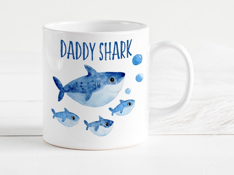 daddy shark do do do me mug