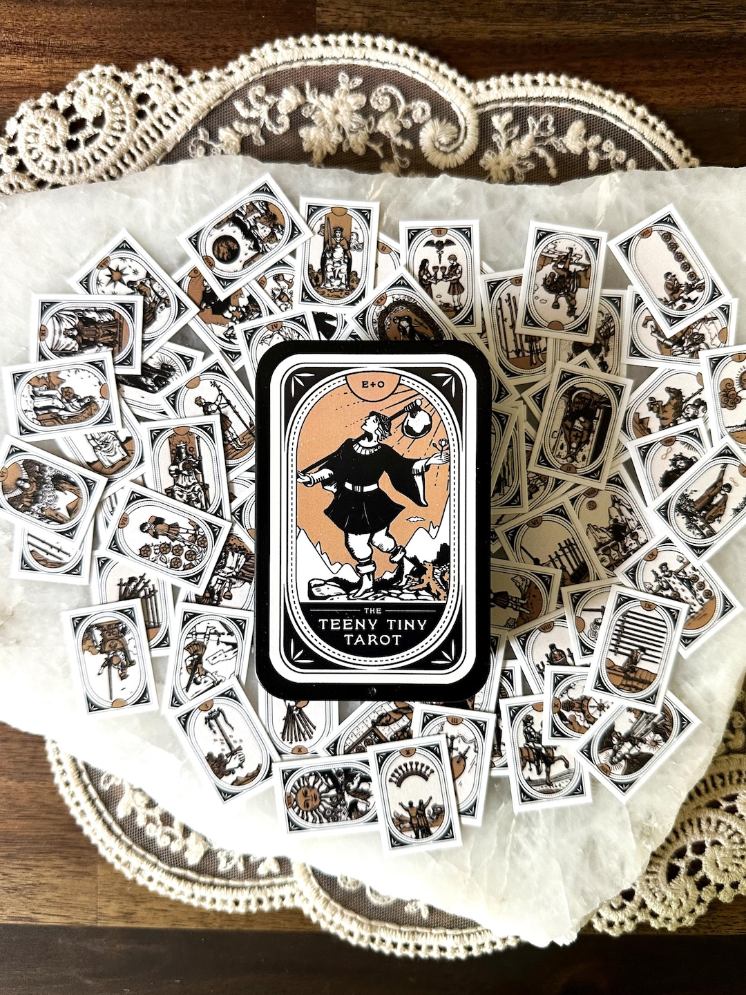 The Teeny Tiny Tarot Deck Journaling Stickers Etsy