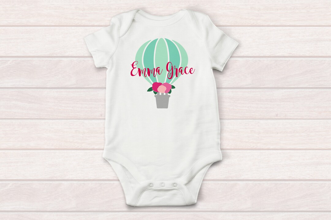 Hot Air Balloon 1st Birthday Outfit Girl First Birthday