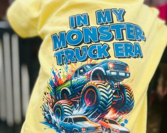Jungen Monster Truck Shirt, personalisierte Kinder Name, Junge Geburtstagsfeier Geschenk, süßes Kleinkind Shirt, Dirt Offroad