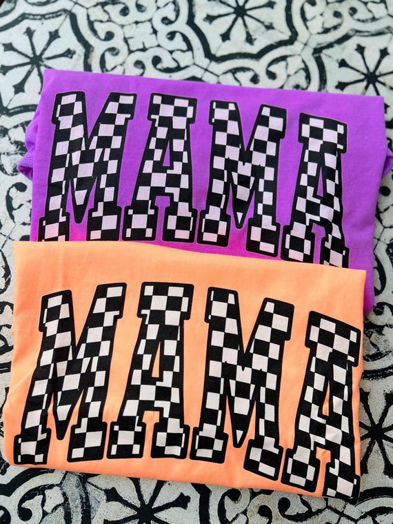 Comfort Colors® Neon Mama T-Shirt – Comfort Colors Tee – Trendy Mom Shirt – Bright Retro Mama Tee – Oversized Graphic Tee – Vintage Aestheti