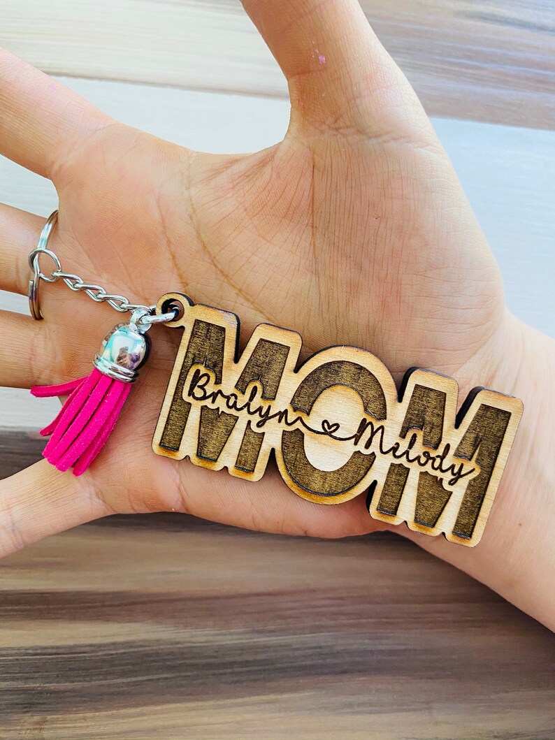 Mom Keychains/ Keychains / Keychain / Mom Keychain / Grandma Etsy