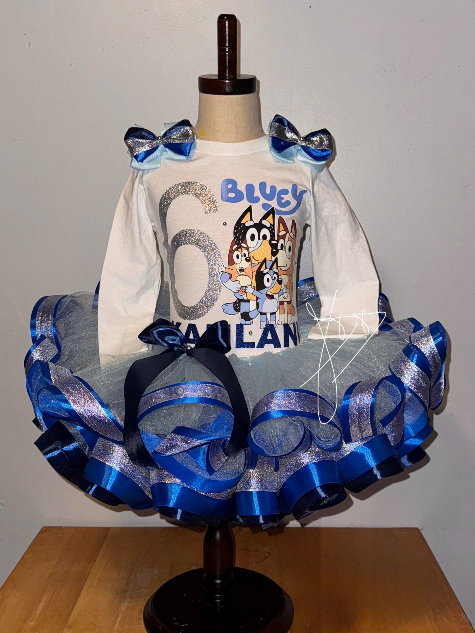 Custom Bluey Ribbon Set