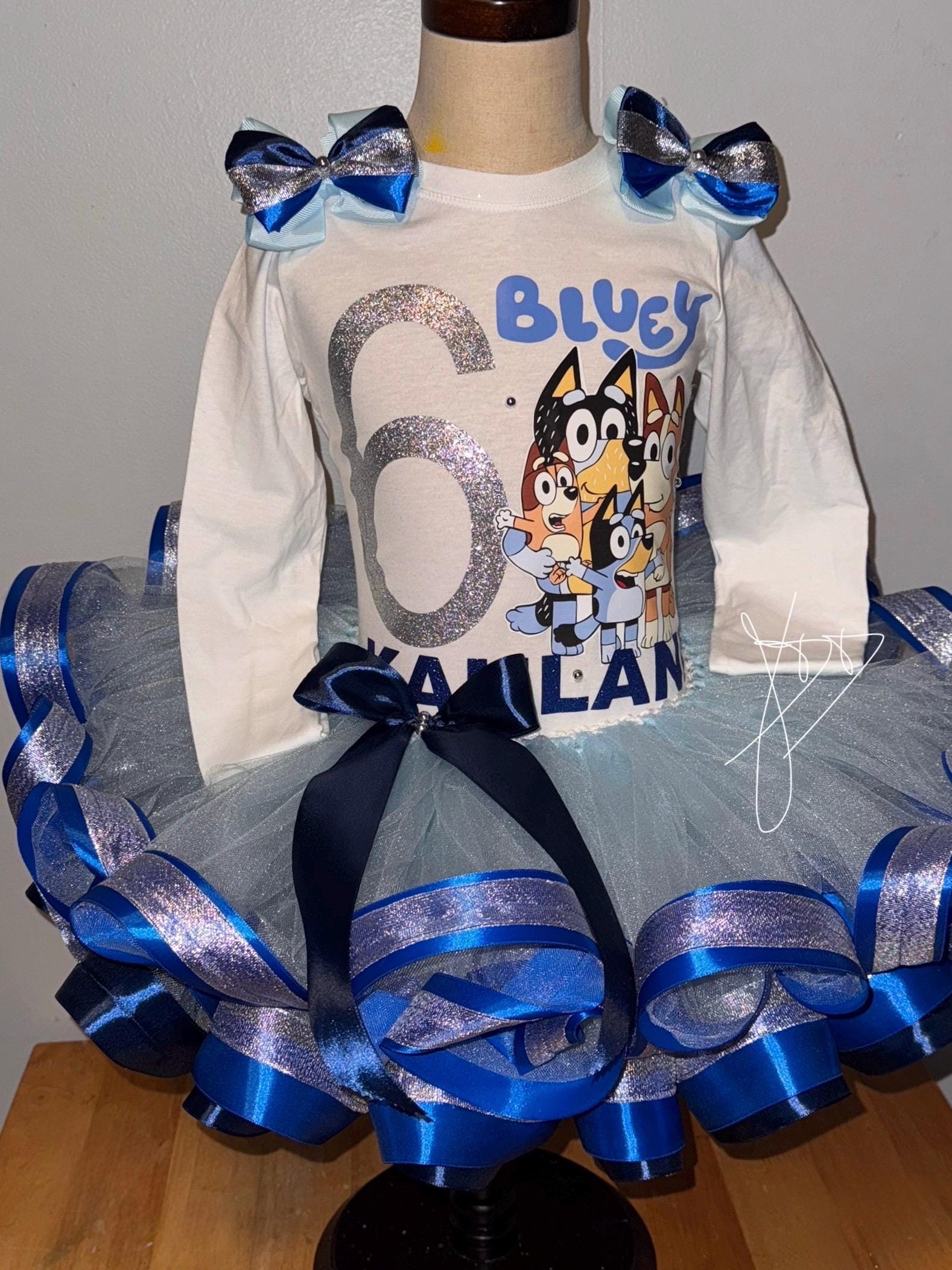 Custom Bluey Ribbon Set
