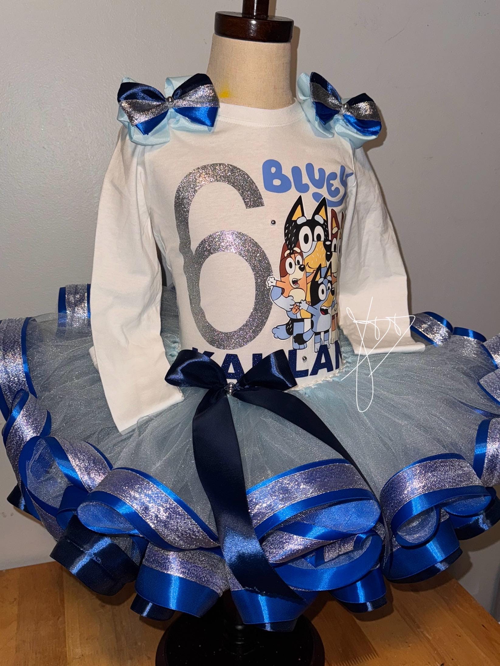 Custom Bluey Ribbon Set