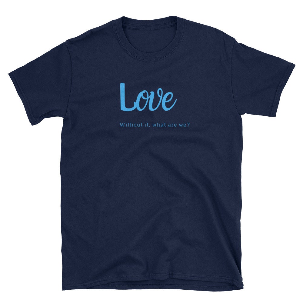 Love-short-sleeve Unisex T-shirt - Etsy