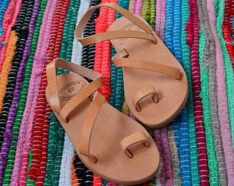 Kinder griechischen Sandalen, Mädchen Ledersandalen, Kinder Sommerschuhe, Sommersandalen, Kleinkind Ledersandalen, Kinder Riemchensandalen 'Athina'
