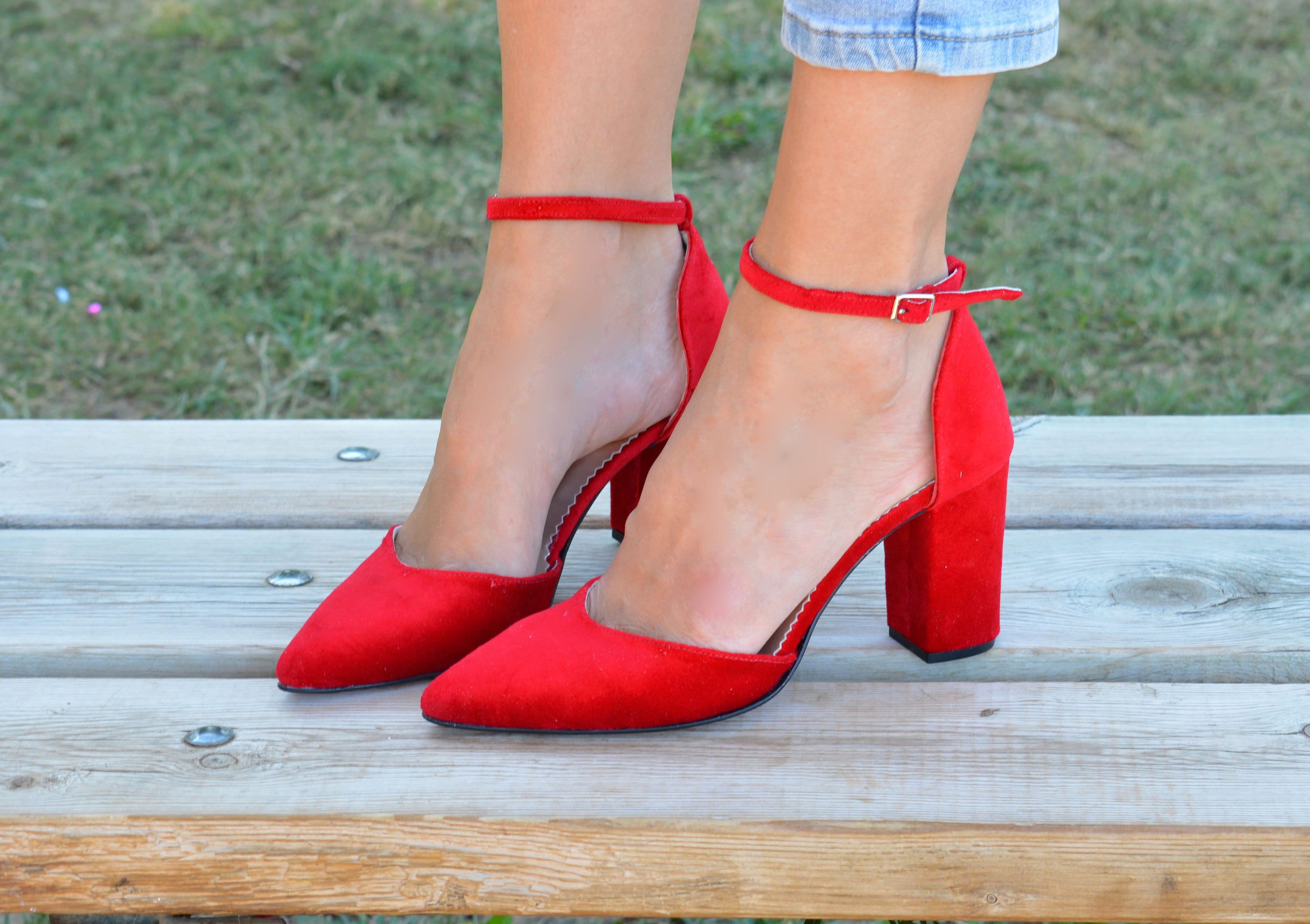 red heels