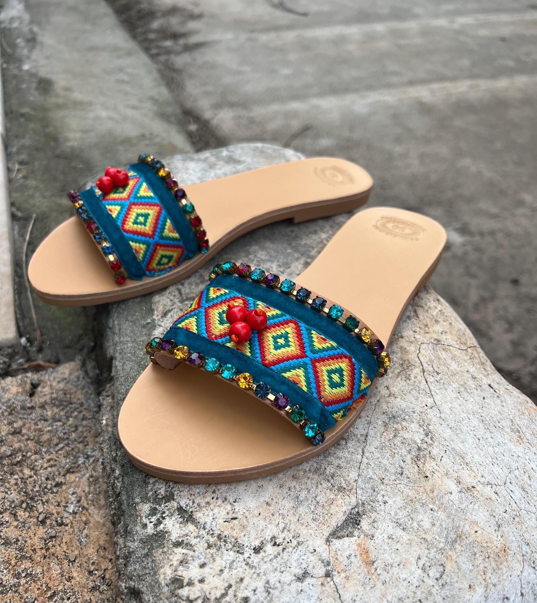 Rhinestone Gladiator Sandals Ireland