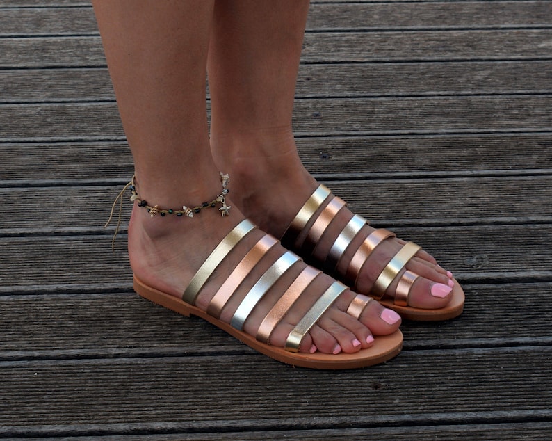 sandale grecque femme