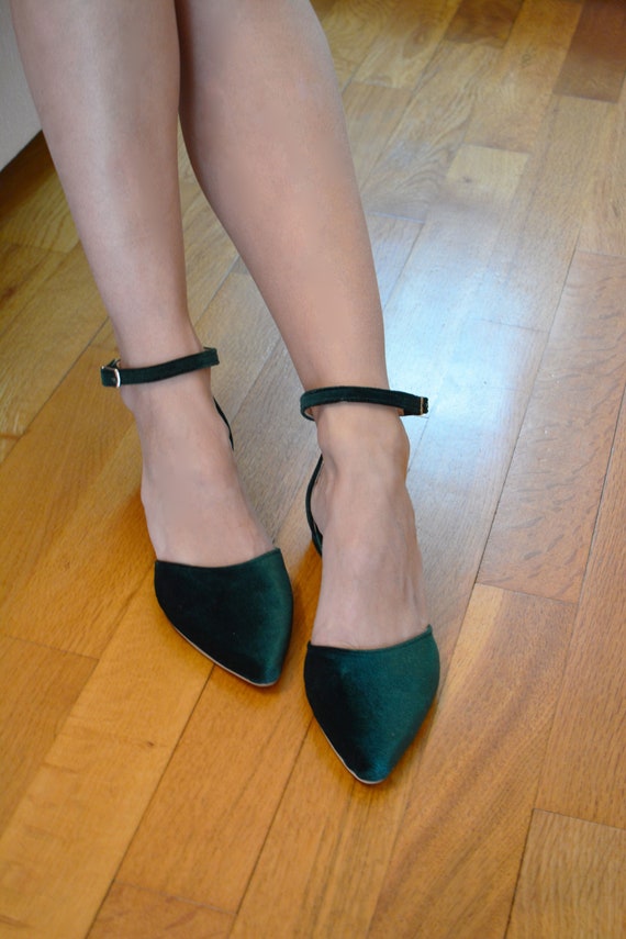 Decollete shop verde smeraldo