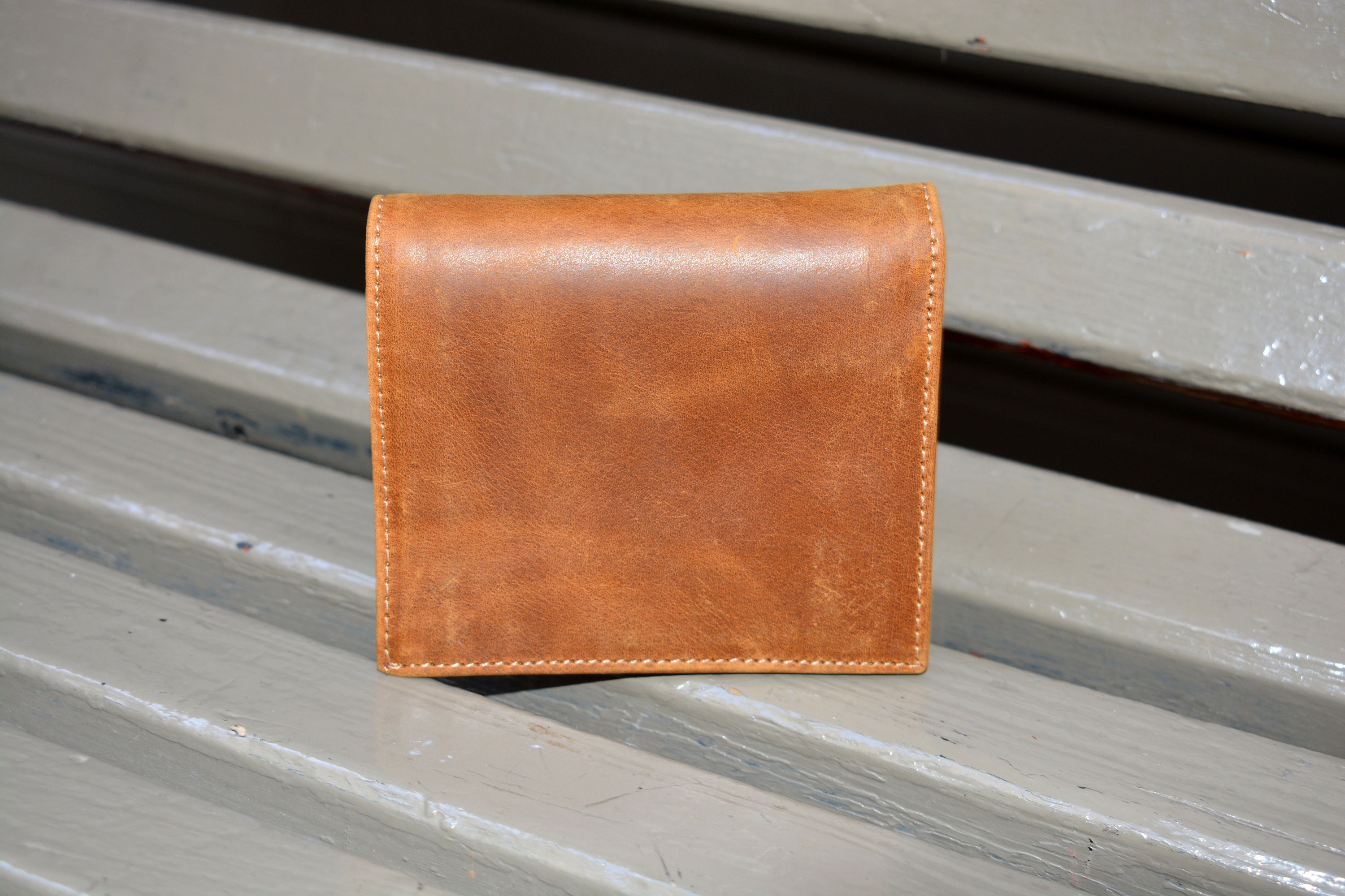 Mens Leather Wallet Distressed Brown Leather Wallet Etsy UK