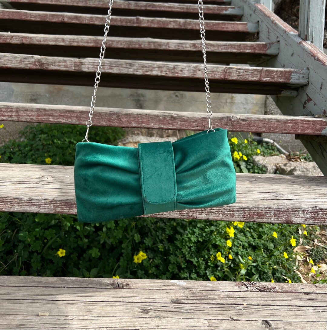 ENVELOPE CLUTCH EMERALD'S ORBIT main image 1