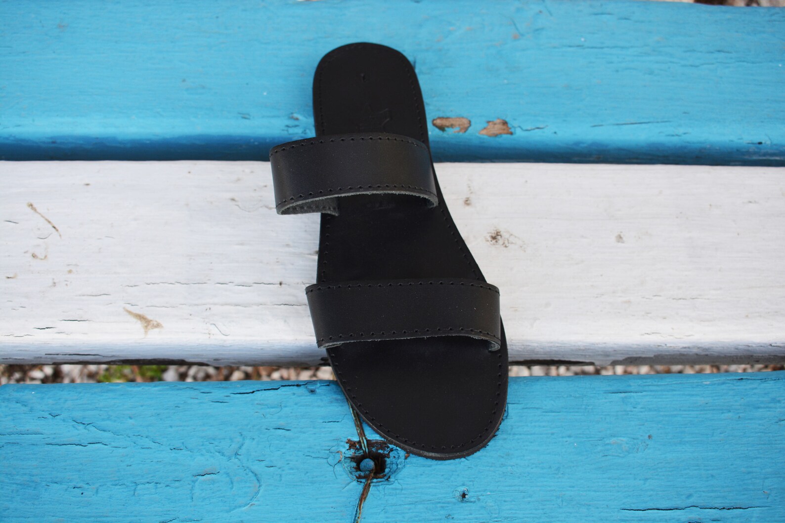 mens greek leather sandals