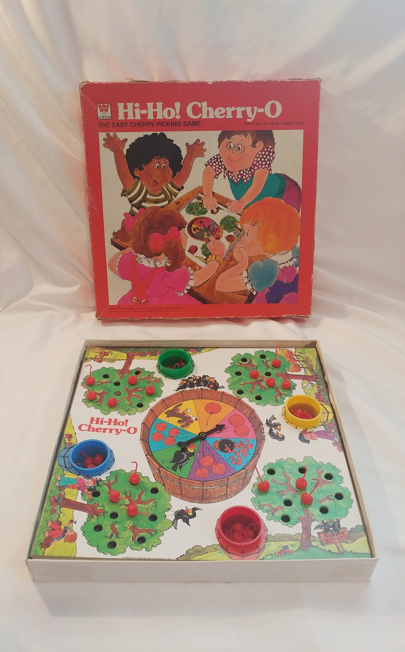 1975 HiHo CherryO The Cherry Picking Game Etsy