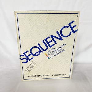 1994 Jax Sequence Spannend strategisch kaartbordspel