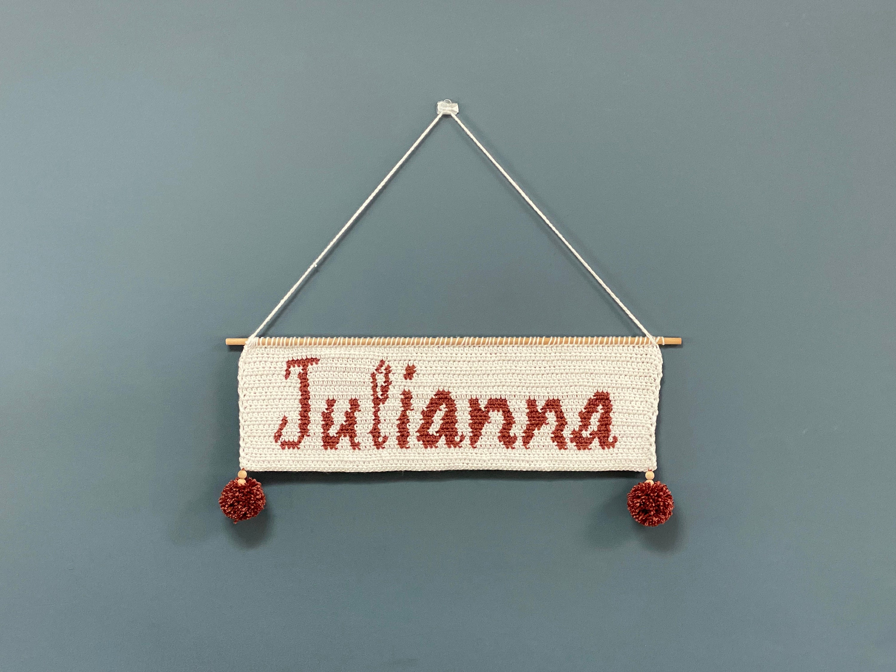 Customizable name wall hanging Etsy