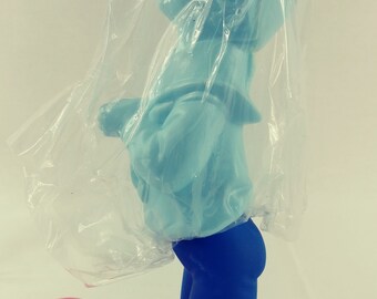 Vintage 1975 Avon Fly A Balloon Moonwind Cologne 3 oz Decanter 3 pieces + Box 12.5" Height